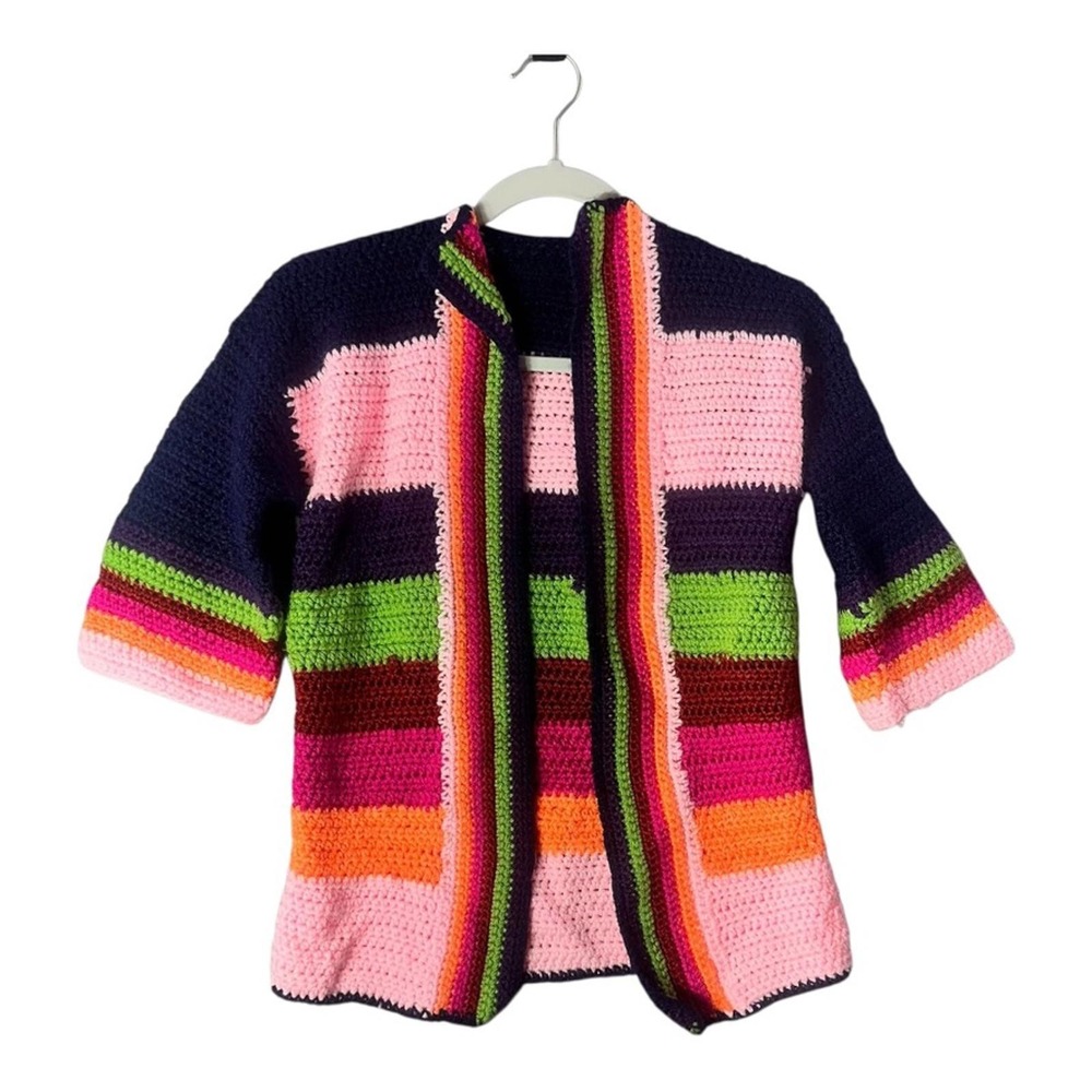 Handmade Crochet‎ Flyaway Cardigan